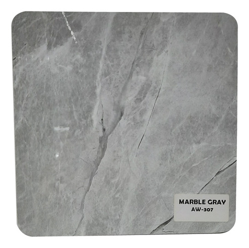 Pvc Decorativo Marble Gray 3mm 1.22x2.80