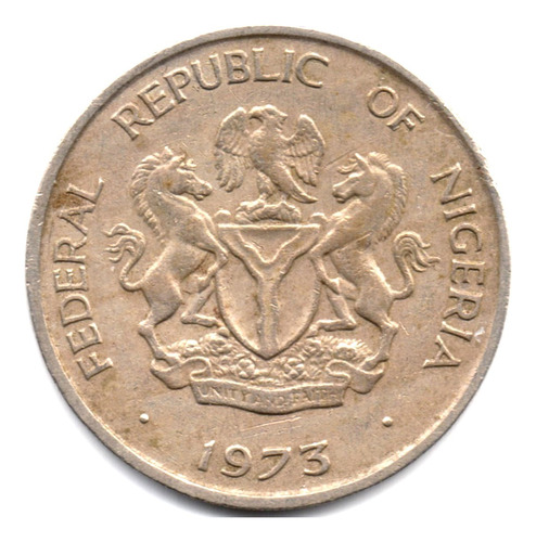 Nigeria 10 Kobo 1973