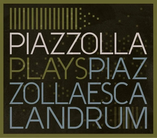 Escalandrum Plays Piazzolla Vinilo Doble Nuevo 2020