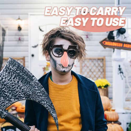 2 Gafas De Payaso Con Divertidas Gafas De Halloween Para