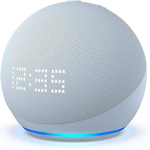 Amazon Echo Dot Con Reloj (5.ª Generación) Azul
