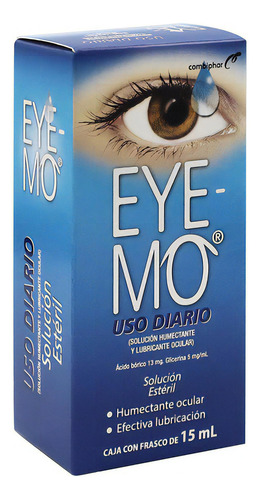 Eye-mo Ácido Bórico 13 Mg Lubricante Ocular Solución 15 Ml Momento De Aplicación Día/noche Tipo De Piel Todo Tipo De Piel