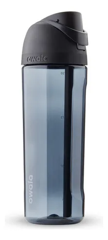 Botella Owala Freesip Tritan de 25 oz/730 ml, color negro
