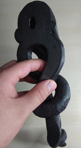 Marca Tenebrosa Harry Potter Impreso 3d Negro