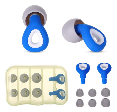 Tapones De Silicona Reutilizables Con Reducción De Ruido