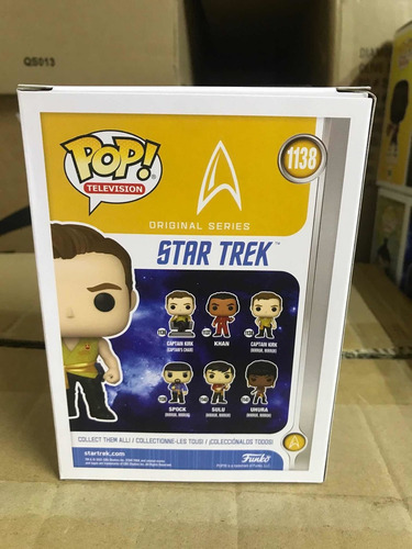 Funko Pop Captain Kirk 1138 Star Trek Original Series Pop Tv