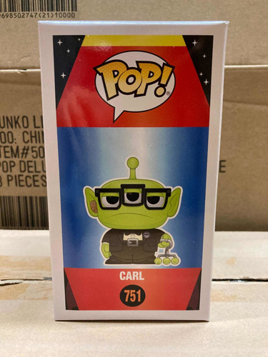 Carl 751 Alien Remix Disney Pixar Funko Pop Original Woody