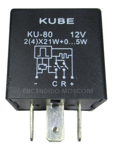 Destellador Electrónico Linea Nueva 12v 4t Rtm 80 Kube