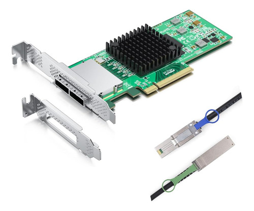 Pci Express Sa Sata Hba Chip Igual Que Qsfp Ddr Hibrido