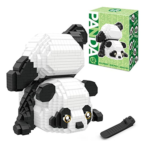 Juegos De Construcción Panda Cute Animals Micro Mini Bricks,