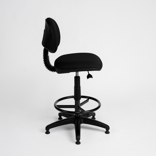 Imagen 5 de 10 de Silla Tyson C/ruedas Cajera S/brazos De Oficina Diseño Full
