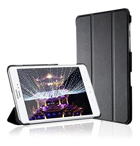 Galaxy Tab A 8.0 Case, Jetech Gold Slim-fit Funda Smart Case