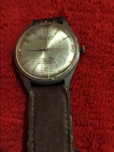 Reloj Vintage Suizo Automático Donada  Extra Flat  17 Joyas