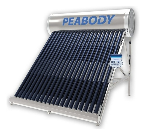 Termotanque Solar Peabody Acero Inox 200l Ánodo+resis+val