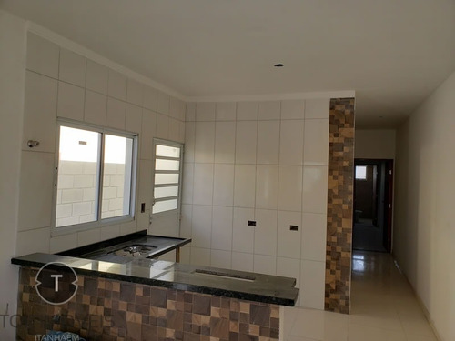 Imagem 7 de 10 de Casa Nova 2 Dormitórios Á Venda Em Itanhaém , Bairro Tupy , Sendo Um Dos Dormitórios Suíte - Ca00644 - 69712743
