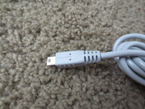 Cabo Usb Recarga Controle Nintendo Wii U Original Wup-018