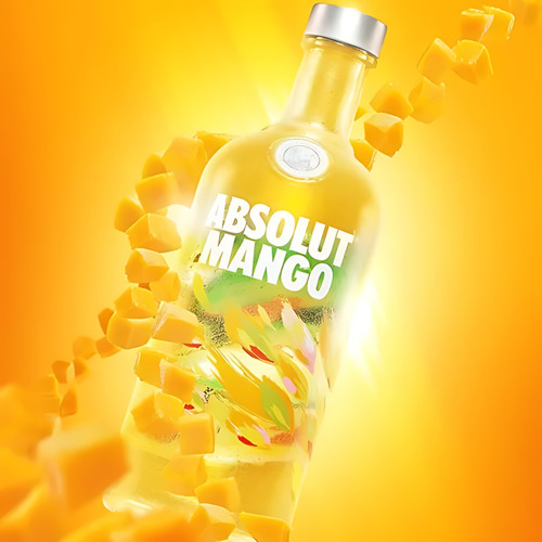 Pack De 2 Vodka Absolut Mango 750 Ml