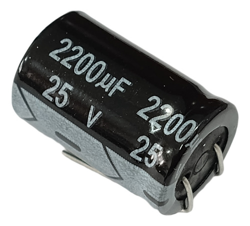 Capacitor Electrolítico 2200uf 25v, 105°c (10 Piezas)