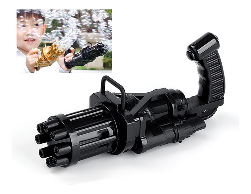 M85 Pistola De Burbujas Automática Para Niños, Gatling Minig