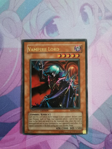 Vampire Lord Rds Ense4 Ultra Rara Yugioh