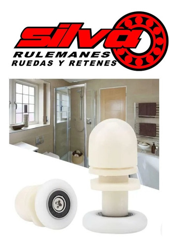 Imagen 8 de 10 de Ruedas Para Mamparas Y Cabinas De Baño
