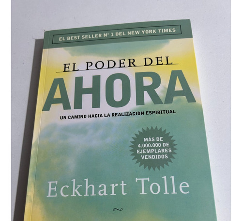 Libro El Poder Del Ahora - Formato Grande - Nuevo Sin Uso