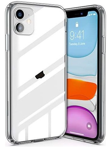 Funda Protectora Transparente Para iPhone 11 De Tpu