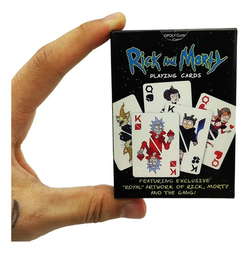 Juegos De Mesa De Póquer Premium Rick And Morti Party Games