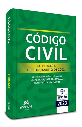 Mini Código Civil: Lei N. 10.406, De 10 De Janeiro De 2002