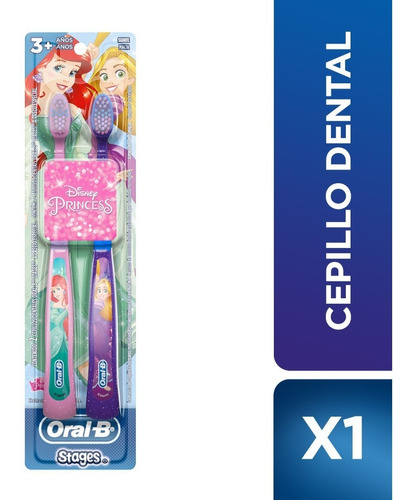 Cepillo de dientes infantil Oral-B Stages suave x 2 unidades