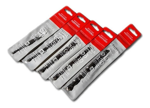 Set Mecha Broca Widia 4-5-6-8y10mm Vastago Hexagonal Venturo