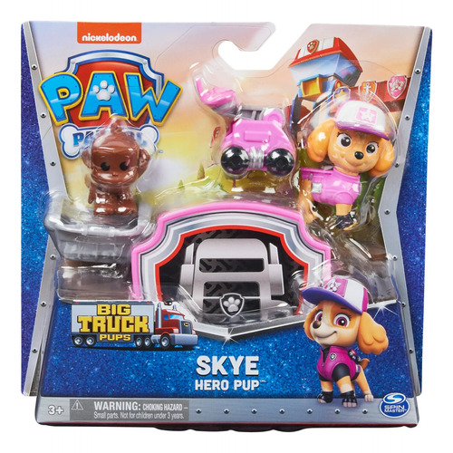 Paw Patrol Skye Con Cápsula De Comando