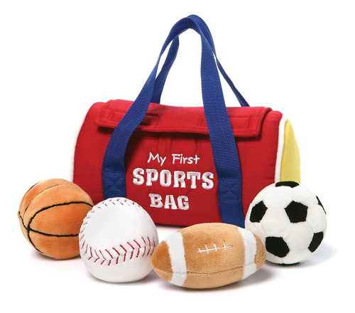 Baby Gund - Juego De Peluches My First Sports Bag (mi Primer