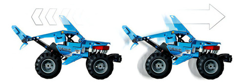 Kit De Construcción Lego Technic Monster Jam Megalodon 42134 260