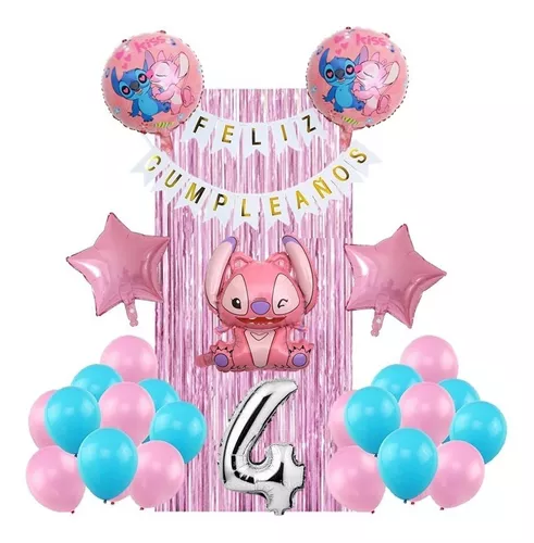  MC TTL Lilo and Stitch - Globos de fiesta de Lilo y Stitch para  decoración de fiesta de cumpleaños, baby shower : Juguetes y Juegos