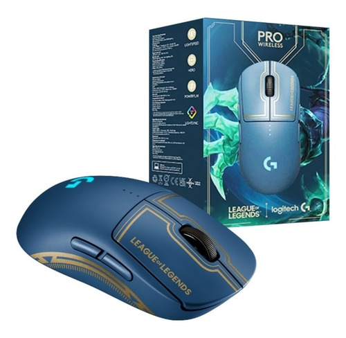 Mouse Logitech Pro Wireless Edition L O L 