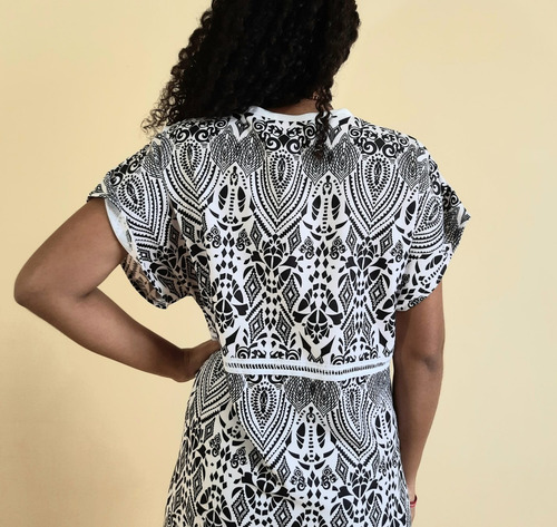 Imagem 7 de 7 de Vestido Feminino Tecido Longo Simone
