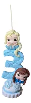 Comprar Vela Temática, Frozen, Cumpleaños, Adornos Para Tortas