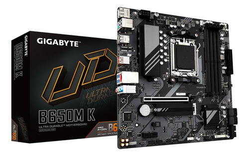 Mb Gigabyte B650m K Micro Atx Am5 4ddr5 256gb Dp Hdmi Usb-c