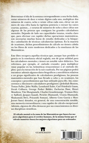 Libro Hazañas Y Trucos De Los Grandes Calculadores Mentales (Usado)