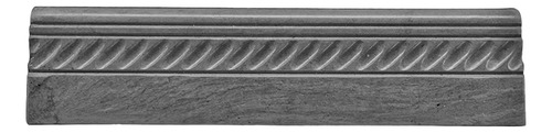 Rodapié De Concreto Inca Peltre (gris) 10 X 40