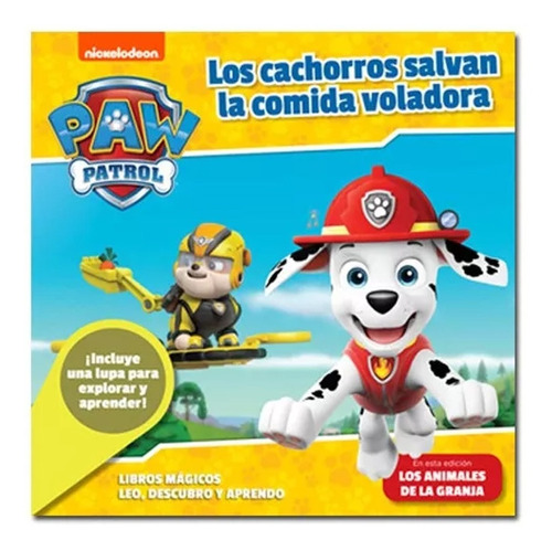 Libros Mágicos Paw Patrol - N° 2 Salvan La Comida Voladora