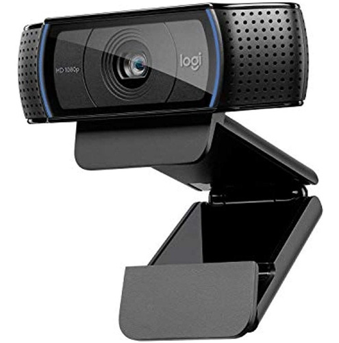 Cámara Web Logitech C920x Hd Pro, Videollamadas Full Hd 1080