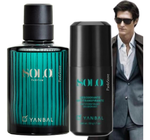 Solo Perfume Hombre 80ml, Roll On Regalos Yanbal Surquillo