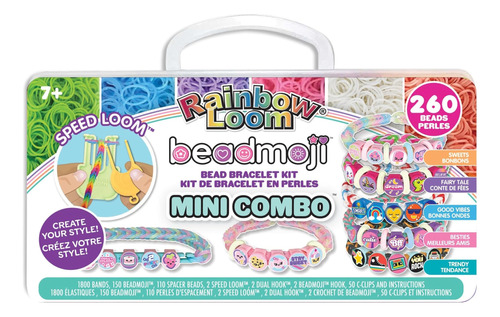 Rainbow Loom: Beadmoji Mini Combo - Kit De Pulsera De Cuenta