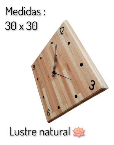 Reloj De Madera, Reloj A Medida, Reloj De Pared