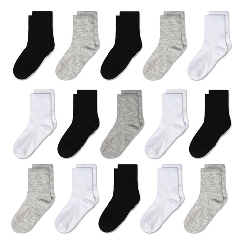 Gentaby Calcetines Deportivos Para Ninos Pequenos, 15 Pares 