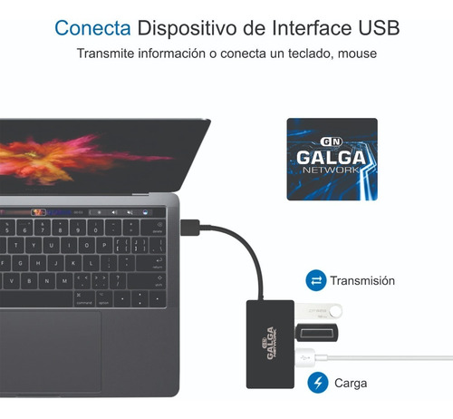 Docking Multiplica Usb 3.0 A 4 Puertos Usb 3.0 Hub Adaptador