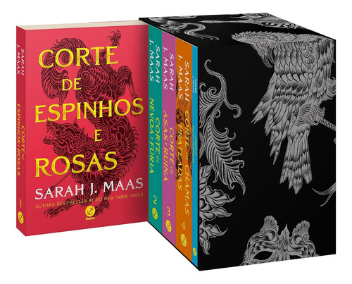 Box Corte De Espinhos E Rosas (novas Capas)
