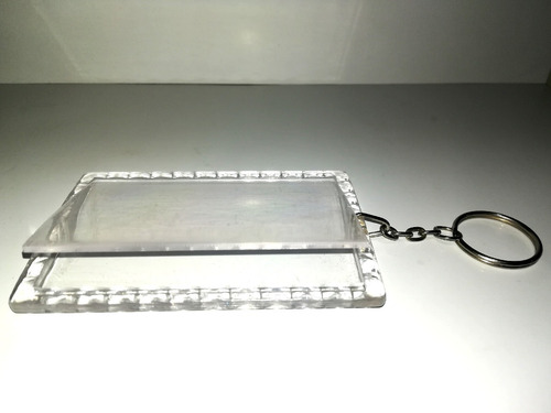 Llaveros Para Colocar Fotos De Cualquier Papel - P/unidad